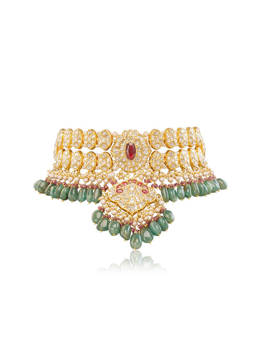 Friti Polki Choker