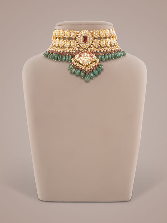 Friti Polki Choker
