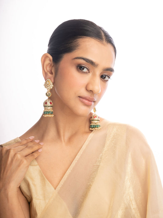 Verena Polki Jhumkas