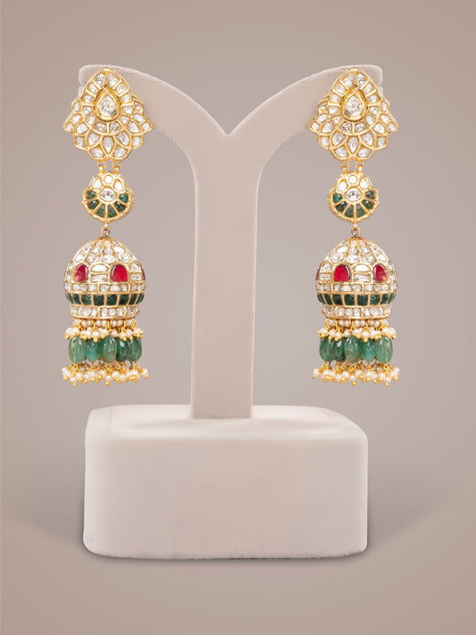 Verena Polki Jhumkas