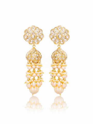 Intha Polki Jhumkas