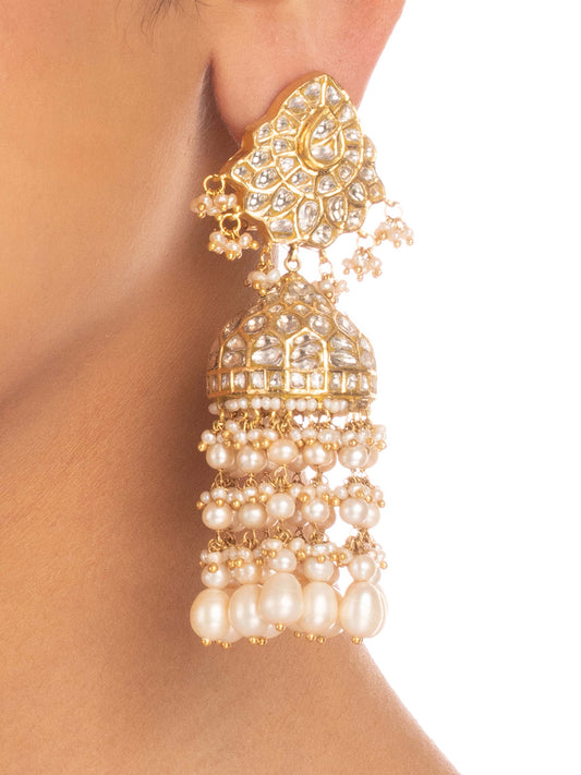 Ahalya Polki Jhumkas