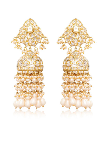 Ahalya Polki Jhumkas