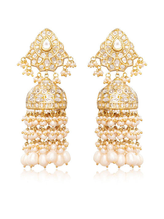 Ahalya Polki Jhumkas