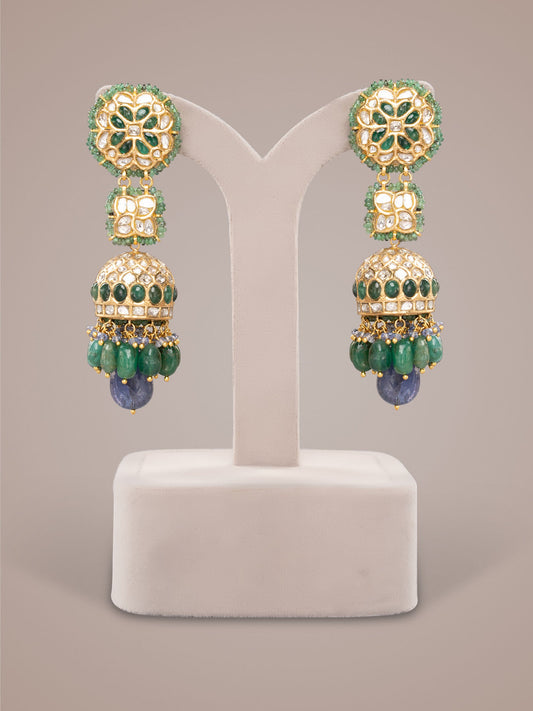 Nirvika Polki Jhumkas