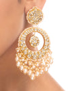 Viktoria Polki Long Earrings