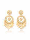 Viktoria Polki Long Earrings