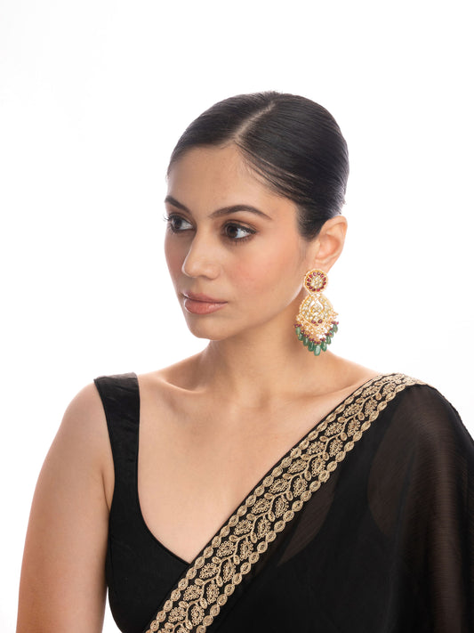 Rishvi Polki Chandbali