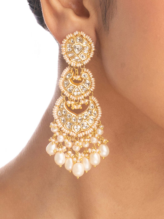 Asmira Polki Chandbali
