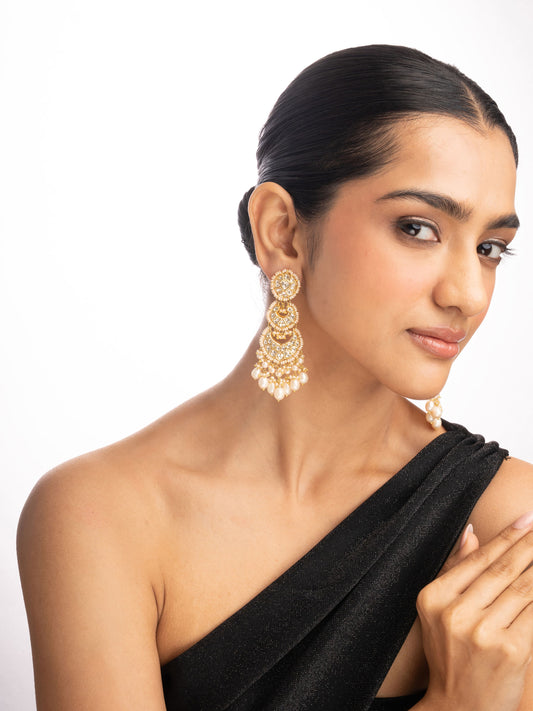 Asmira Polki Chandbali