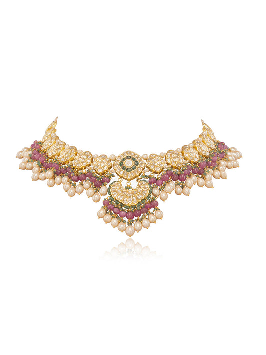 Dilara Polki U Necklace