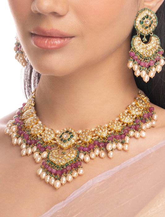 Dilara Polki U Necklace