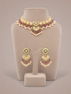 Dilara & Sira Polki U Necklace Set