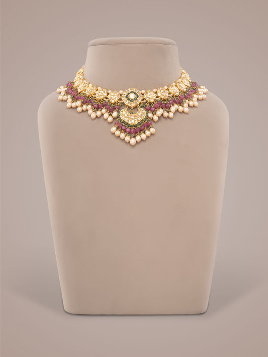 Dilara Polki U Necklace