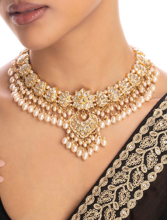 Omisha Polki U Necklace