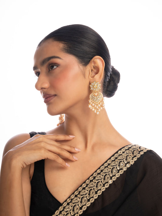 Nadya Polki Chandbali