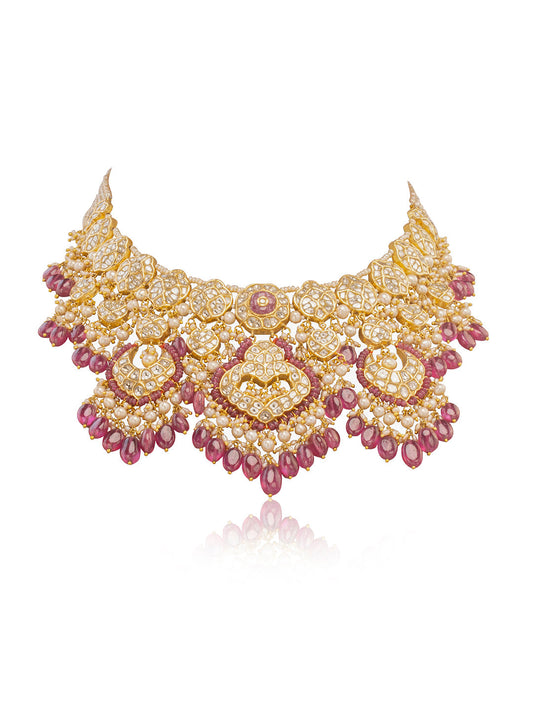 Aarvika Polki U Necklace