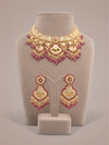 Aarvika & Emaya Polki U Necklace Set