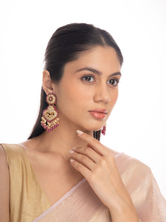 Emaya Polki Chandbali