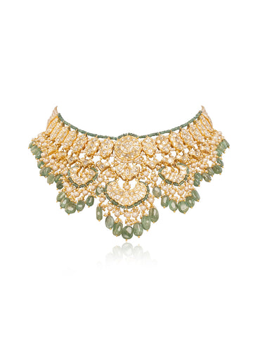 Valentina  Polki U Necklace