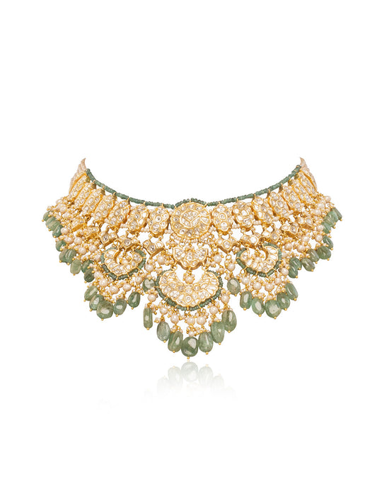Valentina  Polki U Necklace