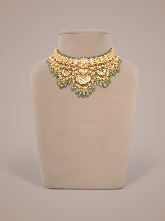 Valentina  Polki U Necklace
