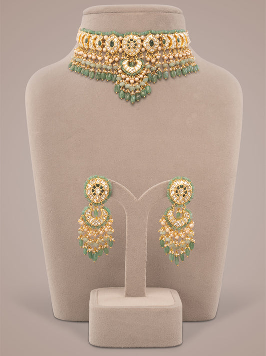 Ravenna Polki Chandbali