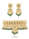 Divisha & Iksha Polki Choker Set