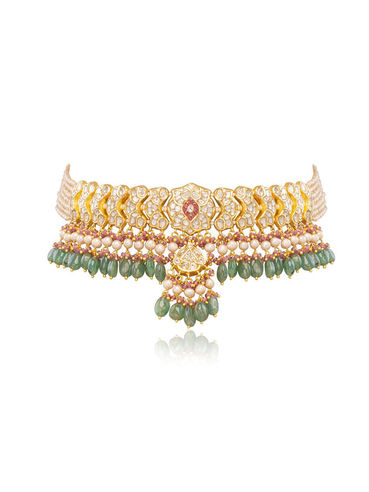 Shamsi Polki Choker