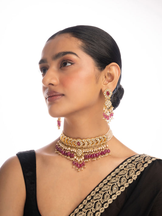 Zenara Polki Choker