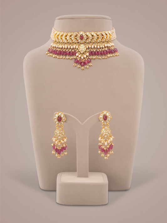 Zenara Polki Choker