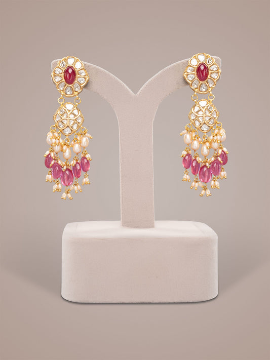Azaria Polki Ear Rings