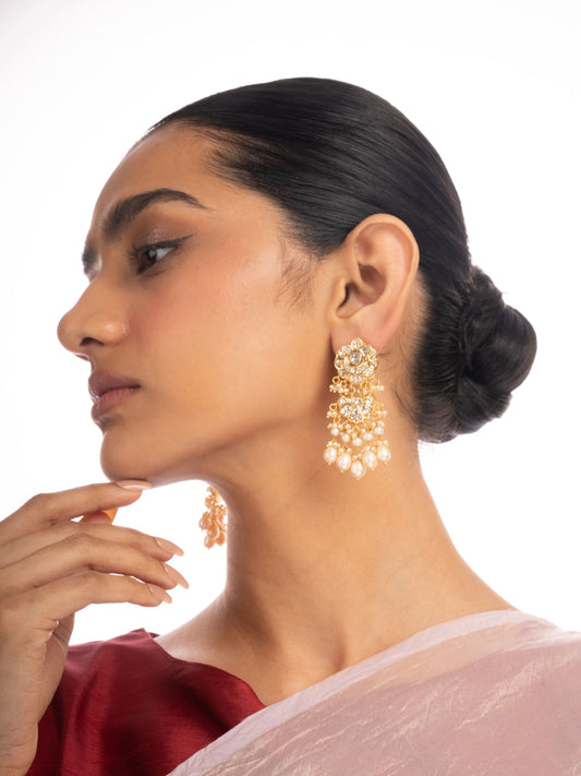 Amya Polki Ear Rings