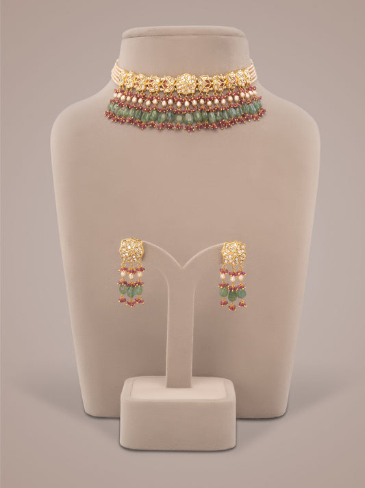 Odelia & Imana Polki Choker Set