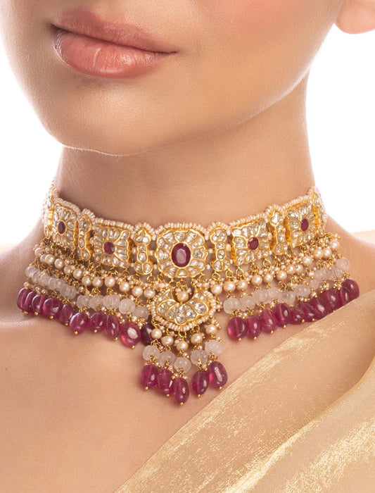 Zuri Polki Choker