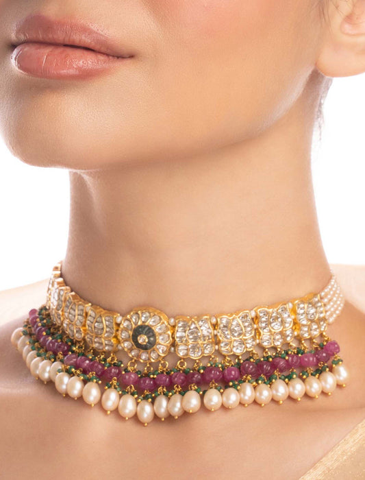 Rinsha Polki Choker