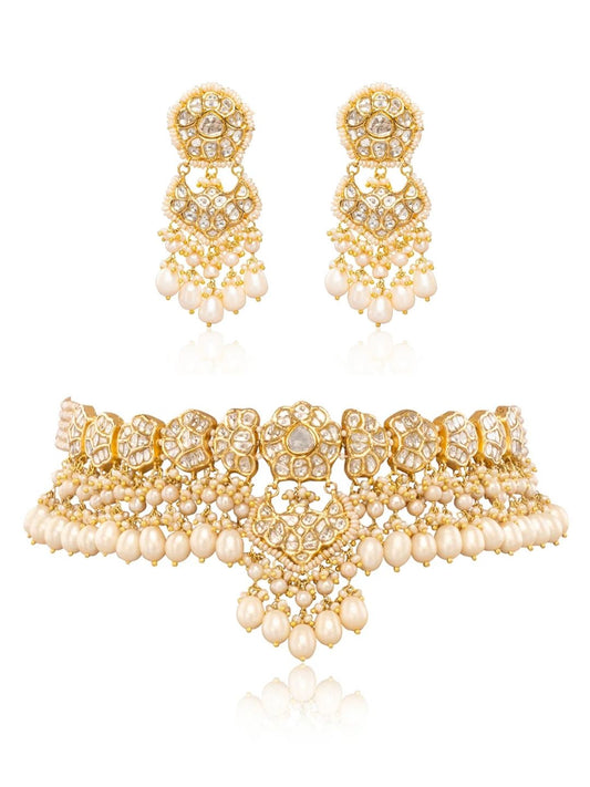 Naaz & Nyssa Polki Choker Set