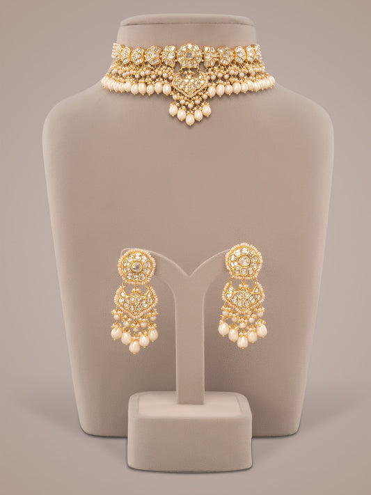 Naaz & Nyssa Polki Choker Set