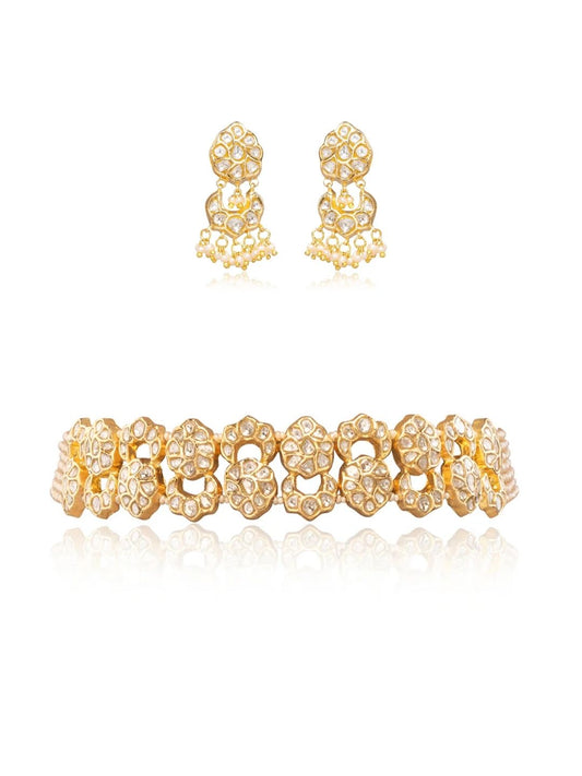 Siofra & Zahia Polki Choker Set