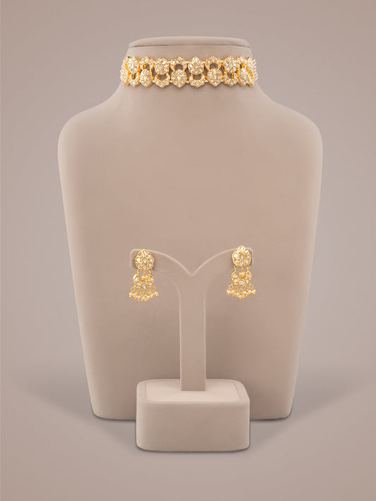 Siofra & Zahia Polki Choker Set
