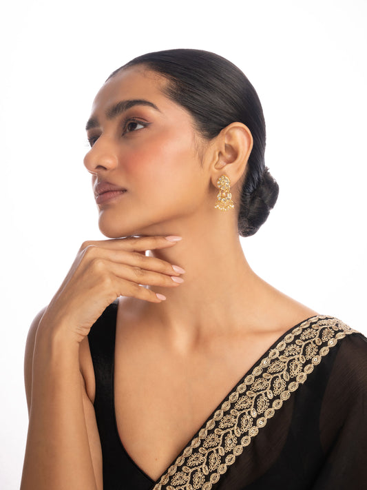 Zahia Polki Chandbali