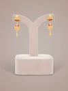 Gemma Polki Long Earrings