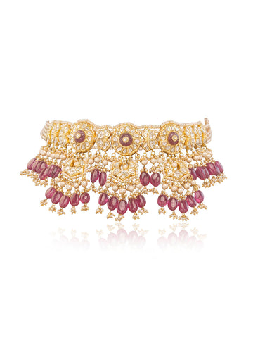 Shahina Polki Choker