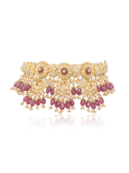 Shahina Polki Choker