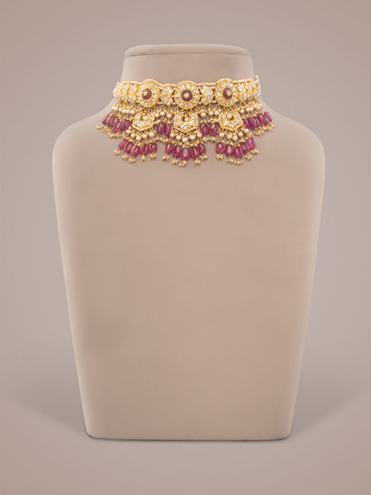 Shahina Polki Choker