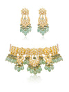 Keira & Sanaya Polki Choker Set