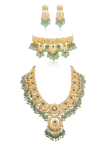 Mahira Polki Bridal Set