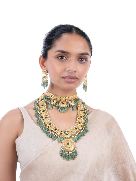 Mahira Polki Bridal Set
