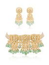 Ridhima & Fayola Polki Choker Set