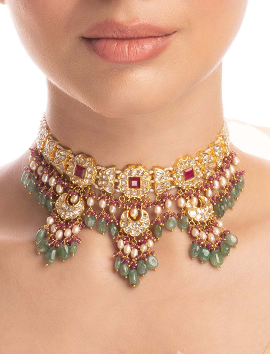 Gunika Polki Choker